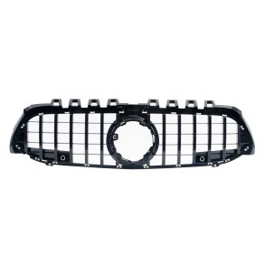 JOM Sports Frontgrill sort hjglans til Mercedes A-Klasse W177, 20182023