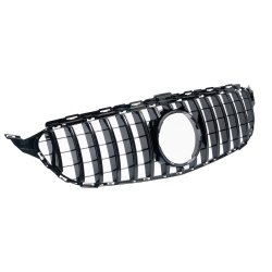 JOM Sports Frontgrill sort til Mercedes C-klasse W205 rgang 2014-2019