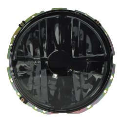 Forlygter klar glas sort / sort kryds til VW Golf 1