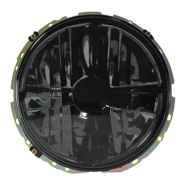 Forlygter klar glas sort / sort kryds til VW Golf 1