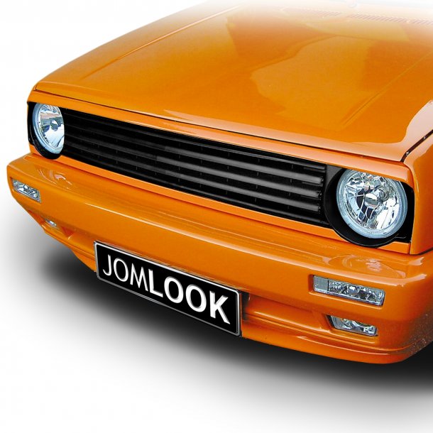 JOM Frontgrill sort til VW Golf 2  - uden logo