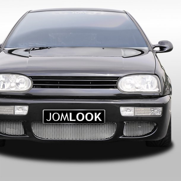 JOM Frontgrill sort til VW Golf 3  - uden logo