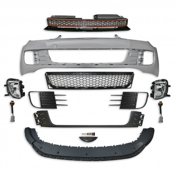 JOM Forkofanger Sports design med grill og tgelygter til VW Golf 6 