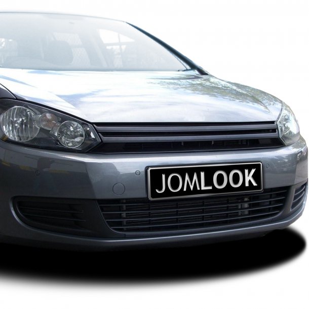JOM Frontgrill sort til VW Golf 6 rgang 2008-  - uden logo