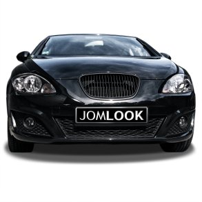 JOM frontgrill uden logo, sort til Seat Leon 1P (20092012) og Seat Altea 5P (fra 2009)