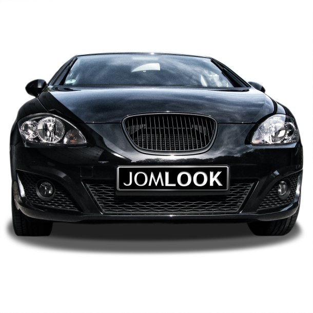 JOM frontgrill uden logo, sort til Seat Leon 1P (20092012) og Seat Altea 5P (fra 2009)