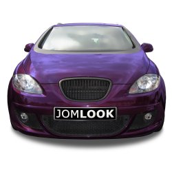 JOM Frontgrill sort til Seat Leon 1P rgang 2005-2009 - uden logo