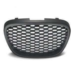 JOM Frontgrill med hony comb gitter sort til Seat Altea 1P rgang 2004-2009 - uden logo