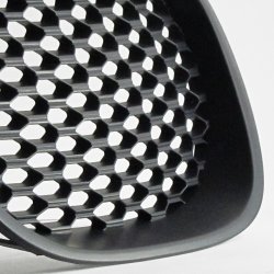 JOM Frontgrill med hony comb gitter sort til Seat Leon 1P rgang 2005-2009 - uden logo