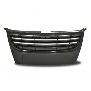 JOM Frontgrill sort til VW Touran 2 rgang 12.2006-2009 - uden logo