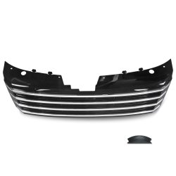 JOM Frontgrill sort/krom til VW Passat B7 (Type 36) rgang 11.2010- - uden logo