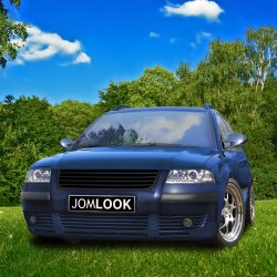 JOM Sports Frontgrill sort til VW Passat 3BG&nbsp;rgang 2000- uden logo