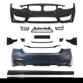 JOM Bodykit med PDC-huller og SRA til BMW 3 serie F30 inkl. LCI, 20112019