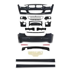JOM Body kit til BMW 3 serie F30 LCI med PDC huller og HCS, rgang 05.2015-