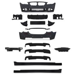 JOM Body kit inkl. sideskrter og PDC-huller til BMW 5 serie F10 sedan, rgang 2010-2013