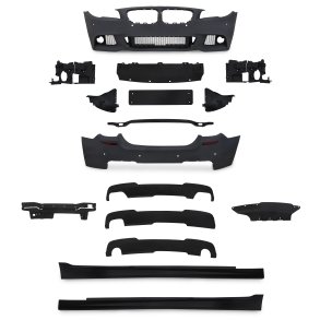 JOM Body kit inkl. sideskrter og PDC-huller til BMW 5 serie F10 sedan, rgang 2010-2013