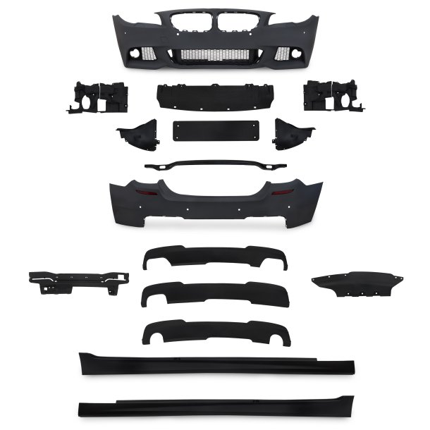 JOM Body kit inkl. sideskrter og PDC-huller til BMW 5 serie F10 sedan, rgang 2010-2013