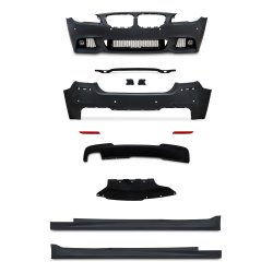 JOM Body kit til BMW 5 serie F10 med PDC huller. Inkl. tgelygter, rgang 2010-2013