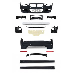 JOM Body kit til BMW 3 serie F30 limousine med PDC huller og HCS, rgang 10.2011-