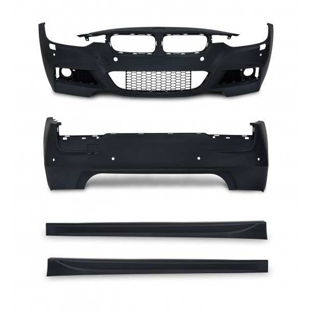 JOM Body kit til BMW 3 serie F30 limousine med PDC huller og HCS, rgang 10.2011-