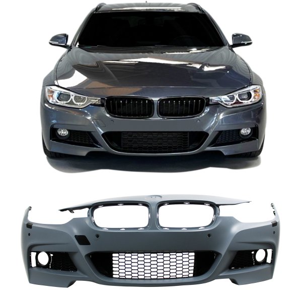 JOM Forkofanger Sports design m. PDC og HCS BMW 3 serie F30 sedan &amp; F31 touring, rgang 2011-2019