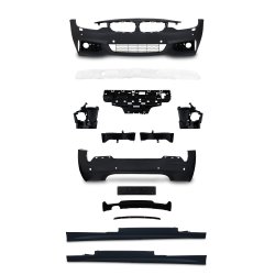 JOM Body kit sports design til BMW 4 serie F32 med PDC huller og HCS, rgang 10.2013-