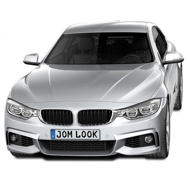 JOM Body kit sports design til BMW 4 serie F32 med PDC huller og HCS, rgang 10.2013-