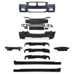 JOM Body kit inkl. sideskrter og PDC-huller til BMW 5 serie F10 LCI, 20132017