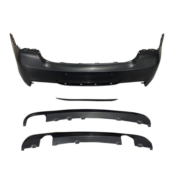 JOM Bagkofanger inkl. 2 diffusorer med PDC til BMW 3 serie E90 Sedan, 20052011