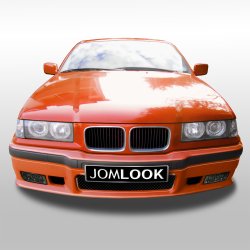 JOM Forkofanger Sports design med aftagelig racer grill til BMW 3 serie E36, rgang 1990-1998 