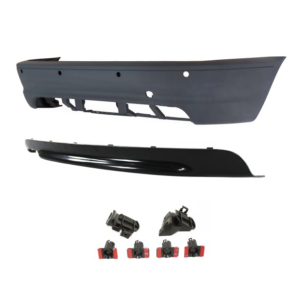 JOM Bagkofanger sport design med PDC-huller til BMW 3 serie E46 Coup &amp; Cabriolet,19992007