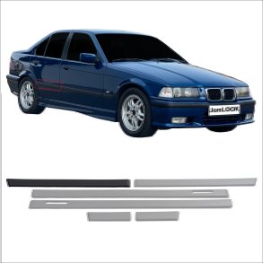 Drliste st sort, 6 dele til BMW 3 Serie E36 Sedan & Touring,19911998