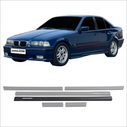 Drliste st sort, 6 dele til BMW 3 Serie E36 Sedan &amp; Touring,19911998