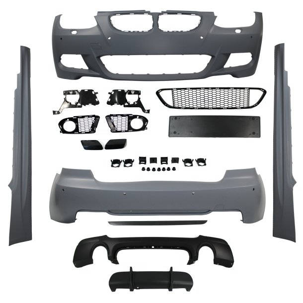 JOM Bodykit med PDC-huller, udstdning venstre/hjre til BMW 3 serie E92/E93, 20062010