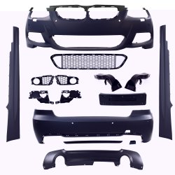 JOM Bodykit med PDC-huller, SRA, udstdning venstre/hjre BMW 3 serie E92/E93 LCI, 20102014