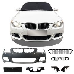 JOM Bodykit med PDC-huller, SRA, udstdning venstre/hjre BMW 3 serie E92/E93 LCI, 20102014