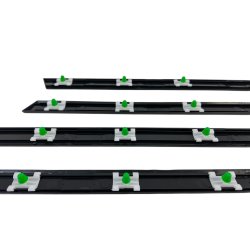 Drliste st sort, 6 dele til BMW 5-serie E39 Sedan, 19952003