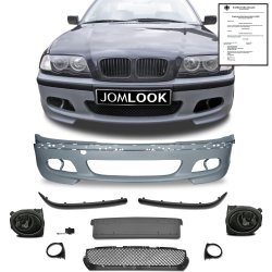 JOM Forkofanger kit inkl. rgfarvede tgelygter til BMW 3 serie E46 Sedan &amp; Touring