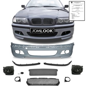 JOM Forkofanger kit inkl. rgfarvede tgelygter til BMW 3 serie E46 Sedan & Touring