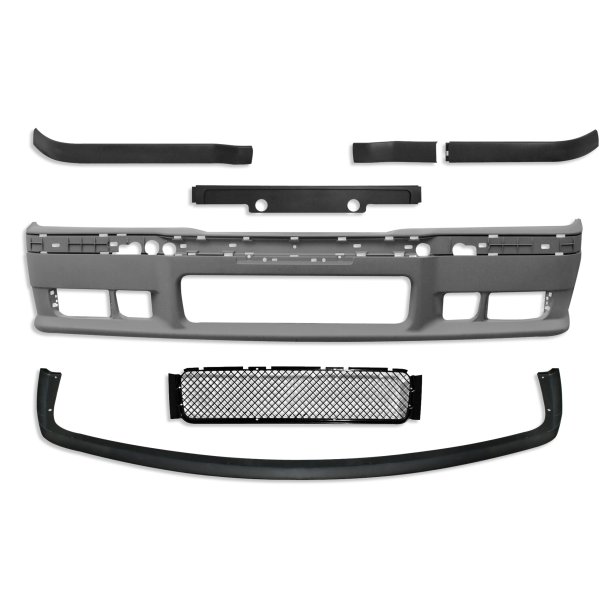 JOM Kofanger kit inkl. klare tgelygter &amp; hkskrte til BMW 3-serie E36 Sedan, Coup &amp; Cabriolet