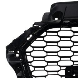 JOM Frontgrill honeycomb i blank sort til Audi A3 8V rgang 2017-2018