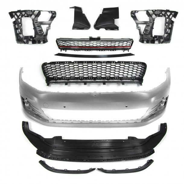  JOM Forkofanger Med grill og tgelygter til VW Golf 7 - med PDC huller