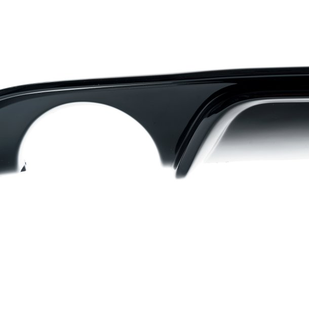 JOM Diffuser sort hjglans i Sport design til VW Golf 7 Facelift, 20172019, Standard, GTI &amp; GTD 