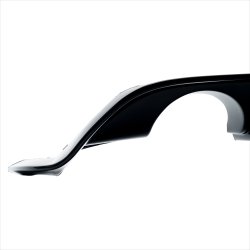 JOM Diffuser sort hjglans i Sport design til VW Golf 7 Facelift, 20172019, Standard, GTI &amp; GTD 