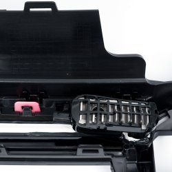 JOM Forkofanger m. grill, PDC og LED lysliste VW Golf 8 Limo, Variant og GTI, 12.2019-