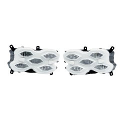 JOM Forkofanger m. grill, PDC og LED lysliste VW Golf 8 Limo, Variant og GTI, 12.2019-