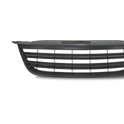 JOM Frontgrill med dobbeltribber sort uden logo til VW Tiguan, 20072011
