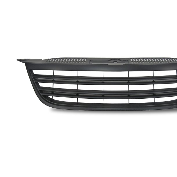 JOM Frontgrill med dobbeltribber sort uden logo til VW Tiguan, 20072011
