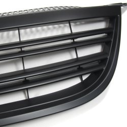 JOM Frontgrill med dobbeltribber sort uden logo til VW Tiguan, 20072011