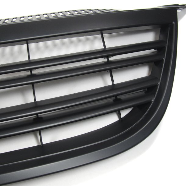 JOM Frontgrill med dobbeltribber sort uden logo til VW Tiguan, 20072011